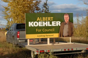 City Councillor Albert Koehler